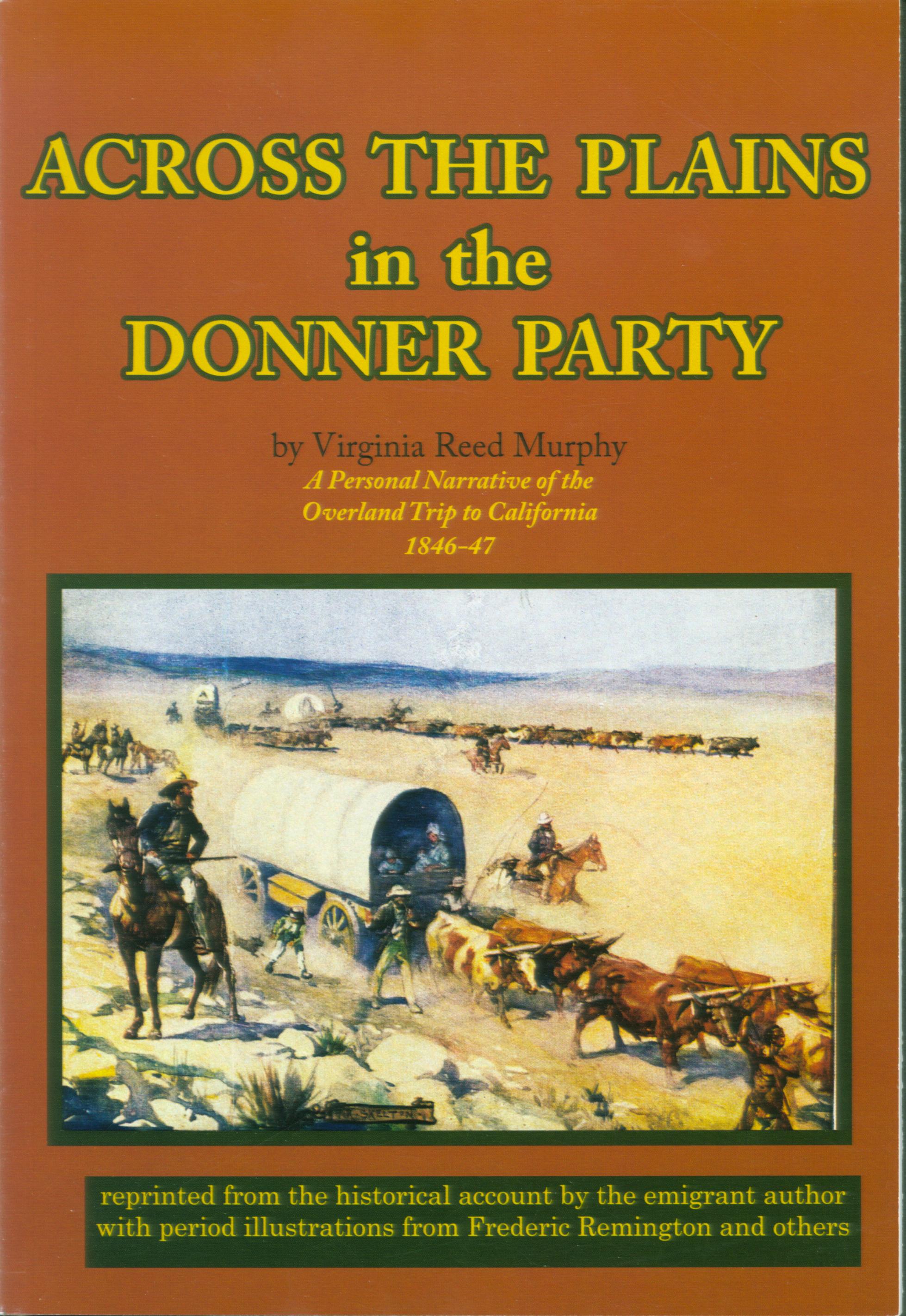 across the plains in the donner party vist0099 frontcover